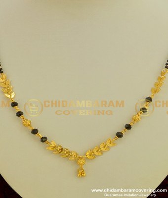 SHN010 - Latest Light Weight Leaf Design Mangalsutra Design for Modern Bride
