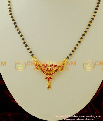 SHN024 - Traditional Mangalsutra Designs Short Gold Mangalsutra Latest Collections Buy Online Shopping 
