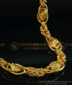 SHN063 - Gold Plated Chain with Guarantee Solid Thick Boys Chain 