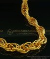 SHN064 - Trendy Gold Design Twisted Gold Plated Chain for Men