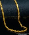 SHN094 - 18 inches Leaf Design One Gram Gold Plated Chain Online 