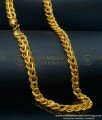 SHN099 - Latest Daily Wear Link Chain Heavy Thick One Gram Gold Chain for Men