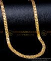 SHN112 - Heart Chain Design New Model Gold Plated Chain for Men