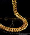 SHN113 - Short Gold Mens Chain Design Gold Plated Jewellery 