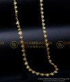 SHN121 - Heart Model Light Weight Gold Chain Designs for Ladies