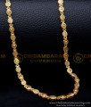 SHN122 - Latest Leaf Model Stylish Gold Chain Design for Female