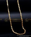 SHN122 - Latest Leaf Model Stylish Gold Chain Design for Female