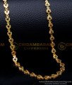 SHN123 - New Model Heart Design Gold Plated Chain for Women