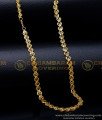 SHN124 - 1 Gram Gold Daily Wear Artificial Gold Chain for Ladies