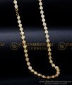 SHN125 - Trendy Light Weight Beads Chain Designs for Ladies