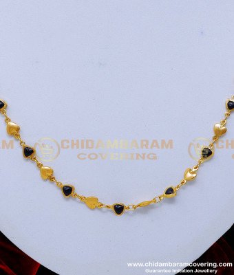 SHN135 - Latest Light Weight Stylish Gold Chain Design for Female