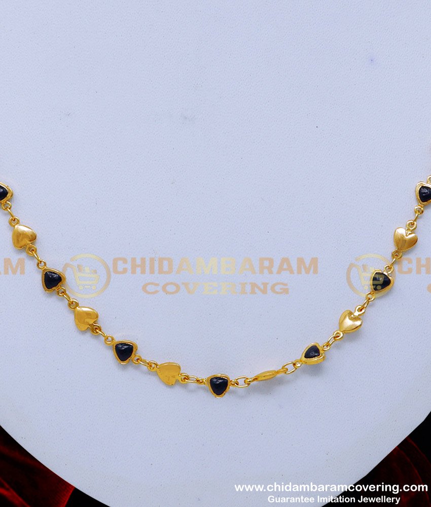 SHN135 - Latest Light Weight Stylish Gold Chain Design for Female