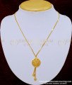 SCHN280 - Trendy Gold Plated Teenage Girls Short Chain With Pendant Imitation Jewellery    