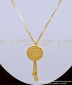 SCHN284 - Female Daily Wear Beautiful Designer Pendant Gold Chain Design Online     