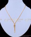 SCHN309 - Latest Ad Stone Hanging Pendant with Small Chain for Teenage Girl