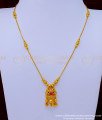 SCHN437 - Unique Short Chain with Pendant Designs for Ladies