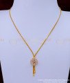 SCHN441 - Stylish Daily Use Short with Stone Pendant Designs 