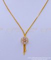 SCHN441 - Stylish Daily Use Short with Stone Pendant Designs 