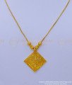 SCHN448 - Simple Light Weight Small Chain with Pendant for Girl
