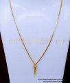 SCHN500 - White Stone Ball Pendant Gold Model with Short Chain