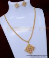 SCHN518 - Modern Pearl Pendant Design with Earrings Online
