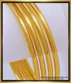 BNG644 - 2.8 Size 1 Gram Gold Plated Bangles for Daily Use