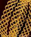 BNG044 - 2.8 Size Beautiful Gold Inspired Zig Zag Two Line Bangle Design Online Shopping