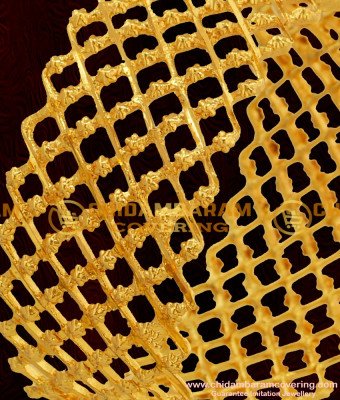 BNG045 - 2.4 Size Beautiful Gold Inspired Zig Zag Bridal Kada Bangle Design Online Shopping