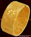BNG062 - 2.6 Size Flower Design Kada Bangles 1 Gram Guarantee Wedding Bangles For Women