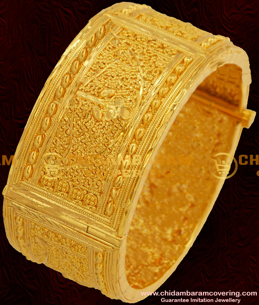 BNG063 - 2.6 Size Grand Screw Type Kada Bangles Design 1 Gram Guarantee Bangles For Women