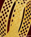 BNG066 - 2.8 Size Beautiful Gold Inspired Light Weight Latest Bangle Design Online 