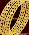 BNG076 - 2.4 Size Latest Bangles Design Light Weight Gold Plated Bangles Online