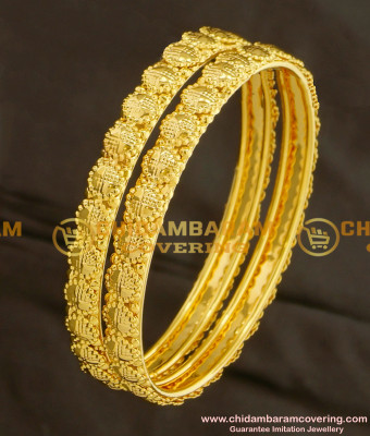 BNG085 - 2.4 Daily Wear Gold Plated Bangles Designs at Affordable Price Buy Online