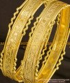 BNG091 - 2.8 Size Latest Beautiful One Gram Gold Plated Bangles Buy Online 