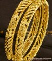 BNG099 - 2.4 Beautiful Kerala Pattern Daily Wear Bangles for Girls