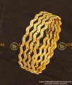 BNG105 - 2.8 Size Daily Wear Ligntweight Neli Bangles Design Set Of 4 Pcs for Women