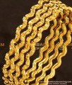 BNG106 - 2.6 Size Traditional Neli Muthu Valaiyal (Zig Zag Bangles) Design Guarantee Bangles Online