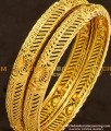 BNG112 - 2.6 Size Gold Look Fancy Bangles Gold Plated Jewellery Online