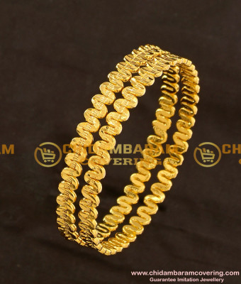 BNG113 - 2.8 Size Party Wear Designer Bangles South Indian Guarantee Bangle Online