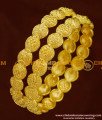 BNG155 - 2.6 Size Stunning Gold Light Weight Bangle Design New Party Wear Collections Online 