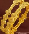 BNG172 - 2.8 Size Unique Light Weight Party Wear Bangles Design One Gram Jewellery Online