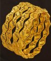 BNG189 - 2.4 Size Light Weight Designer Non Guarantee Bangle Set Of 4 Pieces Buy Online