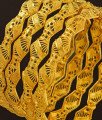 BNG189 - 2.4 Size Light Weight Designer Non Guarantee Bangle Set Of 4 Pieces Buy Online