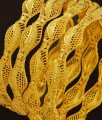 BNG190 - 2.6 Size 4 Pieces Light Weight Gold Bangles Designs Non Guarantee Bangle Low Price Buy Online