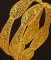 BNG201 - 2.4 Size Beautiful Party Wear Gold Finish Dye Gold Bangles Set Best Price Buy Online 