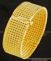 BNG249 -2.4 Size Unique Party Wear Golden Dot Forming Gold Adjustable Screw Bangle Online