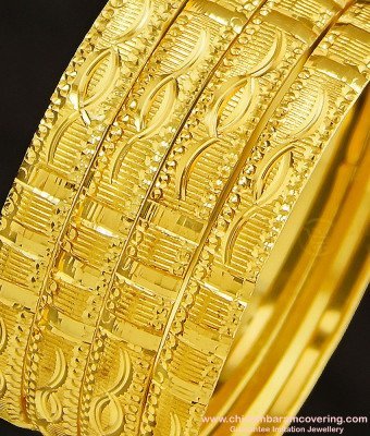 BNG272 - 2.6 Size Gold Border Bangles Design Indian Gold Imitation Jewellery Buy Online 