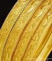 BNG293 - 2.6 Size Traditional 4 Bangles Set Gold Designs Bridal Wear Bangles Set Best Price Buy Online