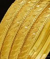 BNG294 - 2.4 Size Daily Wear Handcrafted Designer Broad 4 Bangles Set Best for Women