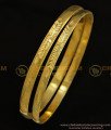 BNG300 - 2.6 Size Original Impon Bangles Natural Colour Daily Wear Plain Panchaloha Bangles Buy Online